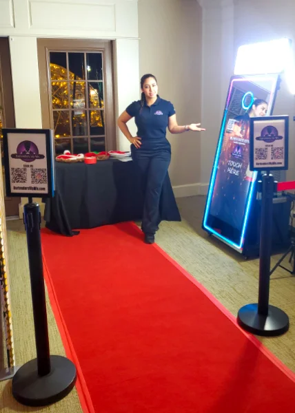 LED Mirror Photo Booth rental nj